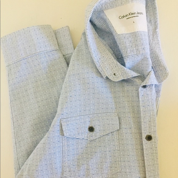 Calvin Klein Men’s Long-Sleeve Button Down 👔 - Picture 3 of 4